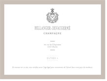 Tablet Screenshot of champagne-bellanger-devaugerme.com